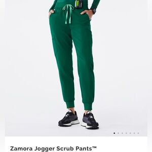 FIGS Zamora Jogger Pants- size XL Hunter Green